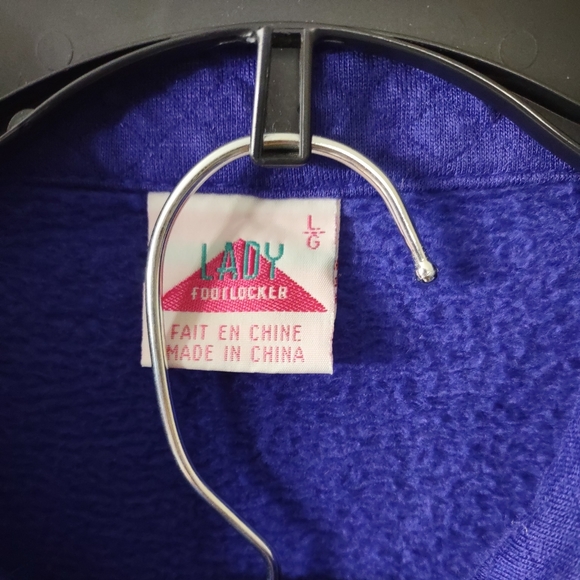 Vintage Lady Foot Locker Sweat Suit, Size Large - Picture 7 of 12